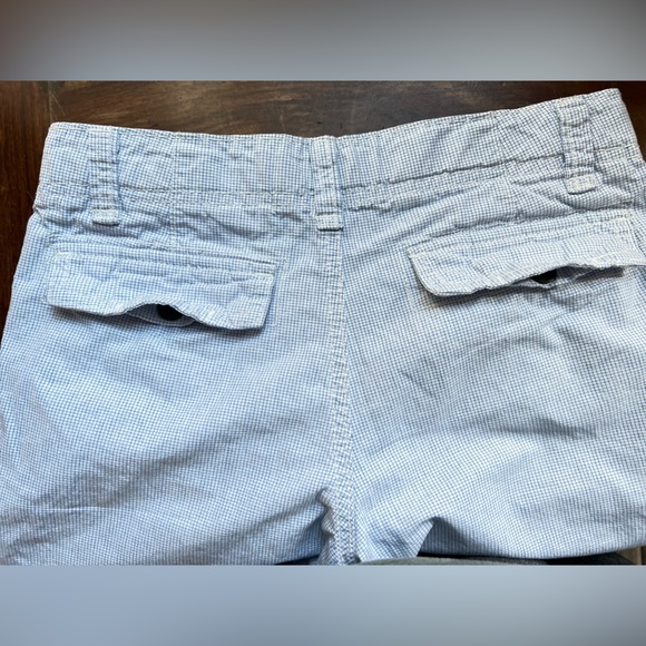 CHEROKEE SHORTS BOYS PLAID LIGHT BLUE AND WHITE - Picture 9 of 15